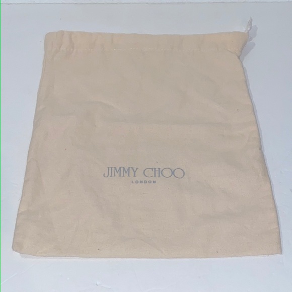 Authentic Jimmy Choo signature shoes storage dust bag small purse clutch etc - Picture 1 of 3